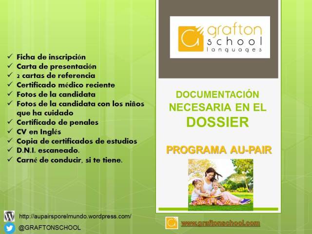 Resumen de los documentos que tienes que presentar en tu solicitud de Au-pair