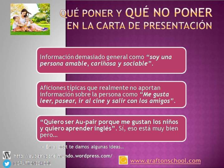 Qué no poner en la CARTA DE PRESENTACIÓN